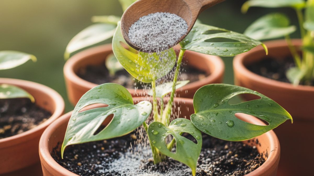 Una cucharadita de este polvo mágico y tus plantas se mantendrán vigorosas los 365 días del año