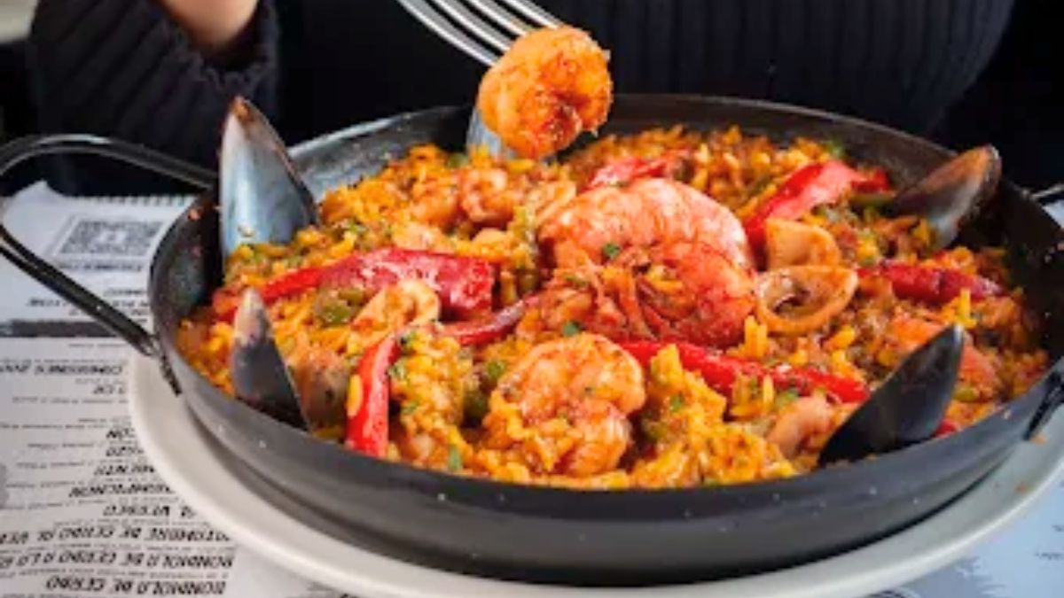 La paella es otra opción de este bodegón. La paella es otra opción de este bodegón.