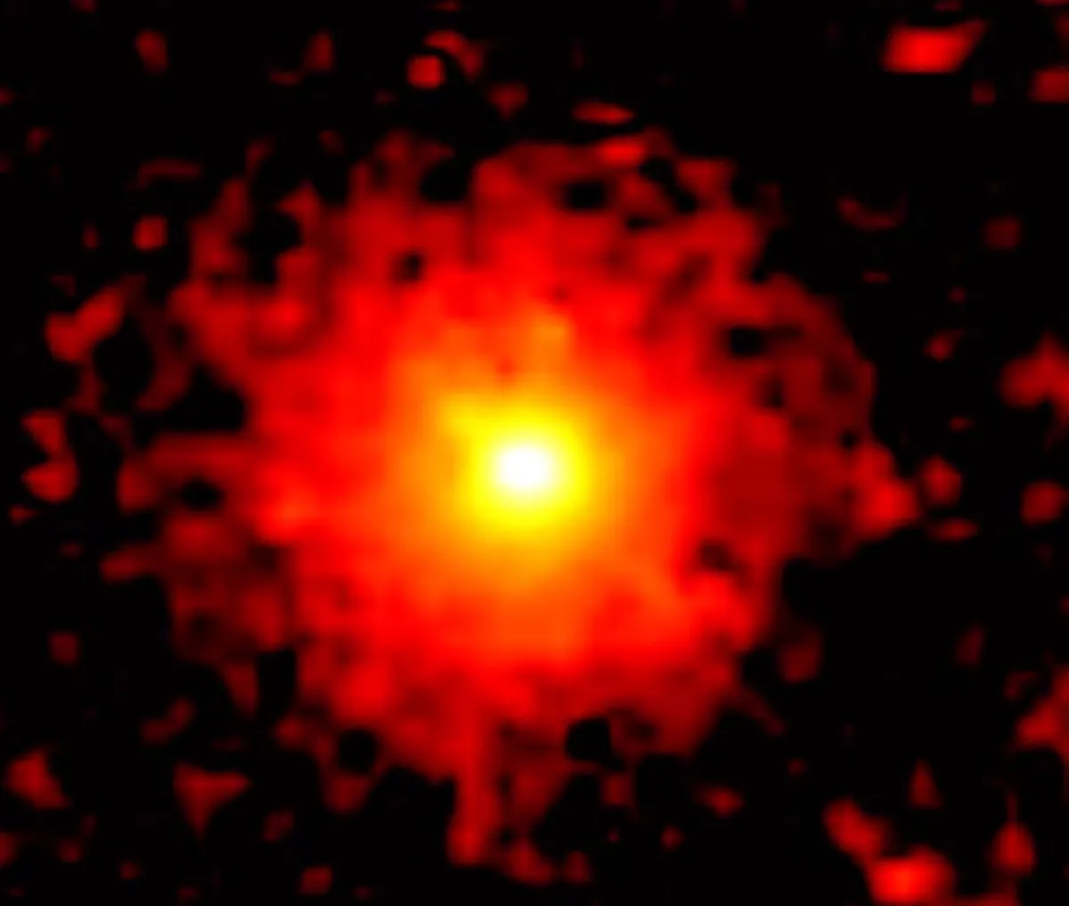 Algunos astrónomos aseguraban que este cometa era en realidad una nave interplanetaria. Algunos astrónomos aseguraban que este cometa era en realidad una nave interplanetaria.