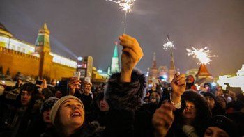 Espectaculares momentos de Año Nuevo en el mundo