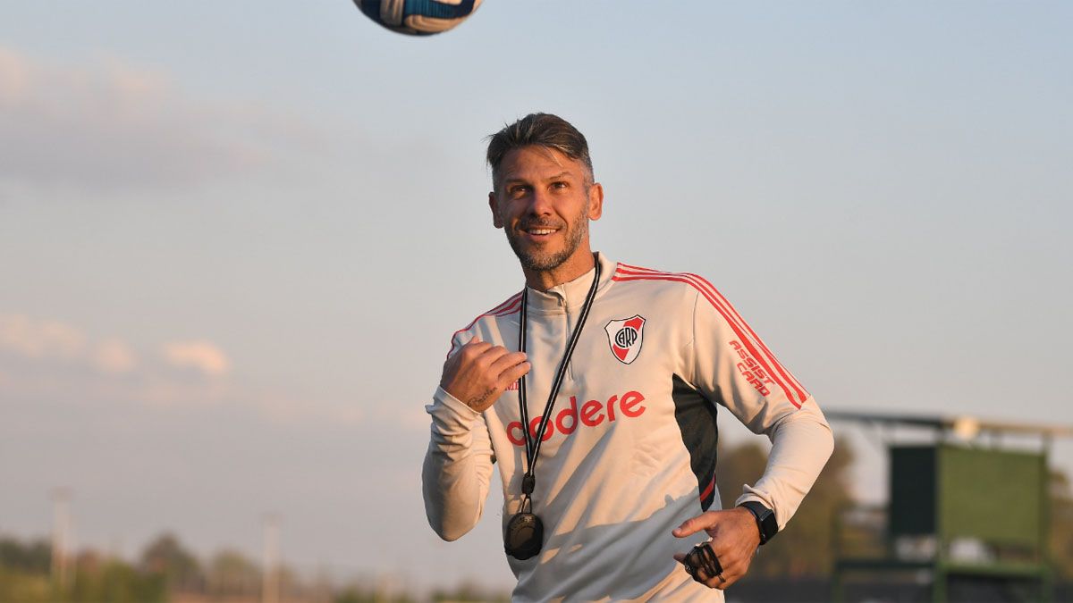 Martín Demichelis pondrá todo lo que tiene para que River le gane al Sporting Cristal en la Copa Libertadores