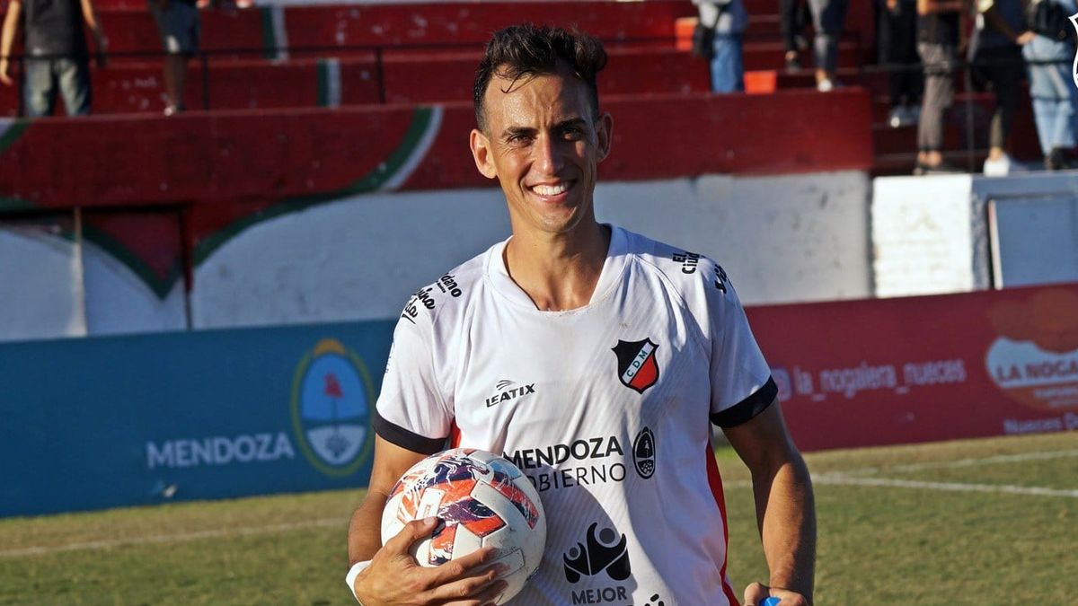 Bruno Nasta está pasando por un gran momento en el Deportivo Maipú.