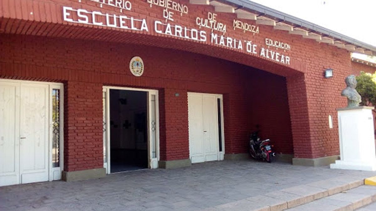 A la escuela Carlos María de Alvear este miércoles no fue ninguno de los 300 alumnos que debían asistir.