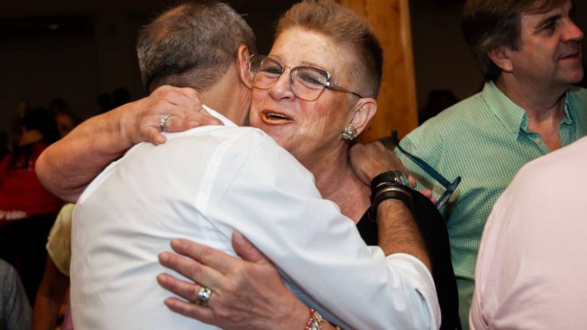 Oscar Sagás, uno de los que mostró su apoyo a las gestiones de Javier Milei y Luis Petri durante el acto del PD Progresista. Oscar Sagás, uno de los que mostró su apoyo a las gestiones de Javier Milei y Luis Petri durante el acto del PD Progresista.