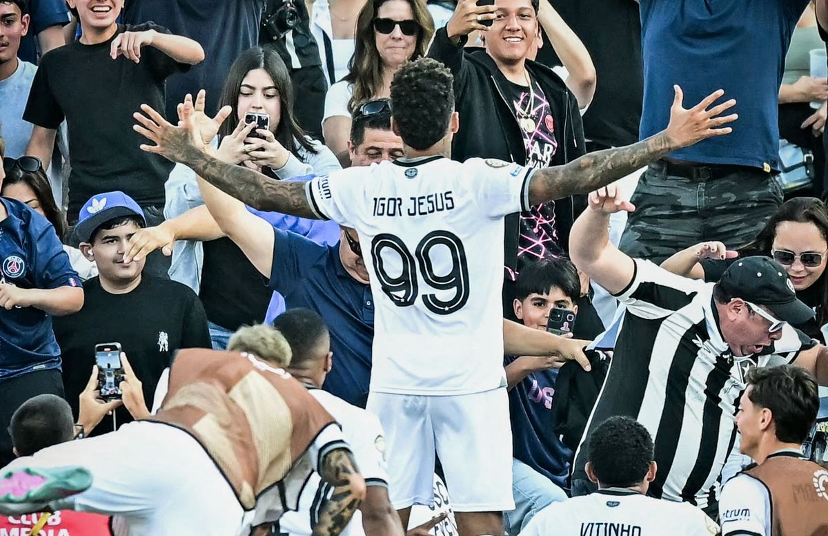 Botafogo dio el gran golpe del Mundial de Clubes al vencer al PSG