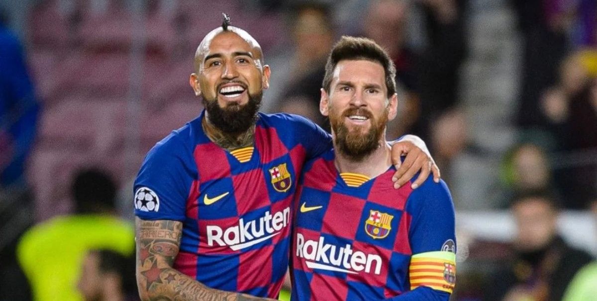 Arturo Vidal eligió a Lionel Messi.