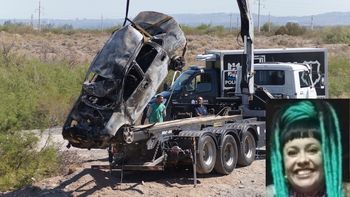 Hallaron calcinada en un auto a la hija del presidente del Concejo Deliberante de Las Heras