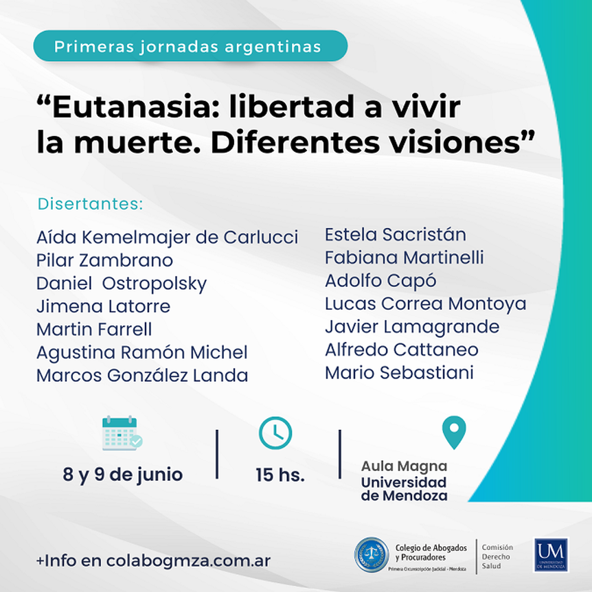 Son las primeras jornadas a nivel nacional que buscan analizar los proyectos de ley vigentes en Argentina