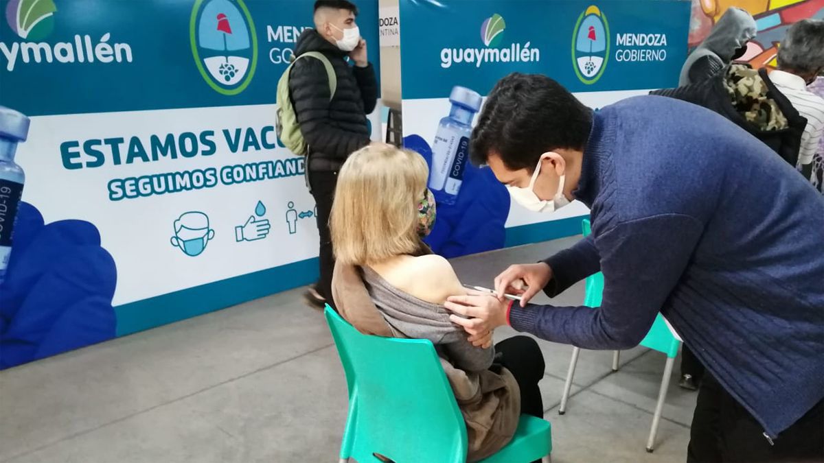 En Mendoza avanza la vacunación con las segunda dosis