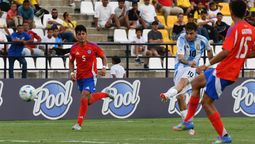 La Selección argentina Sub 17 debutó en el Sudamericano con una derrota ante Chile