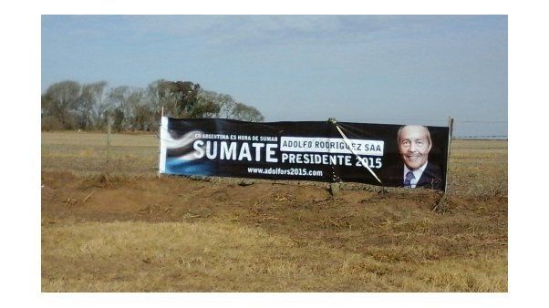 Impulsan la candidatura de Adolfo Rodríguez Saá para las presidenciales