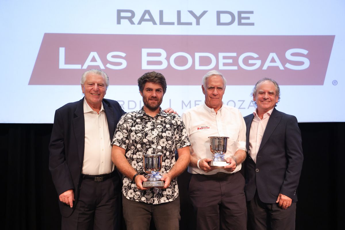 Premio al mejor binomio mendocino: Emiliano y Roberto Cejas.