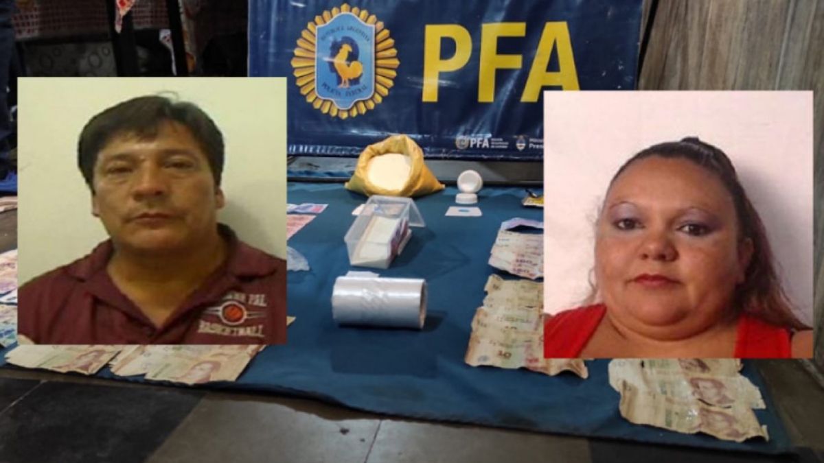 Los presuntos narcoabuelos, Bazán y Henríquez.