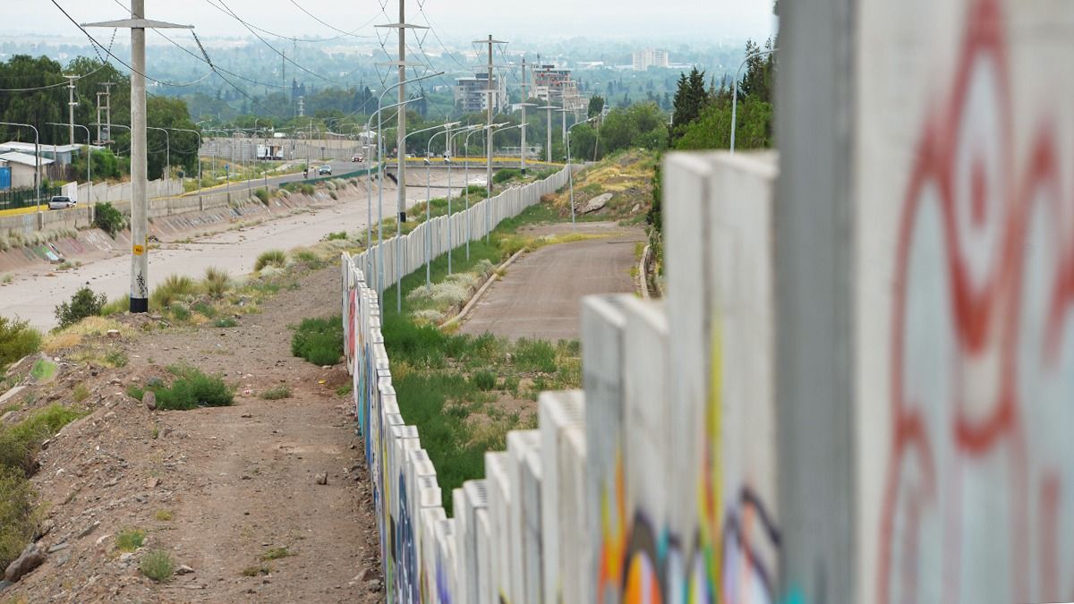 El muro de cemento de la UNCuyo se construyó para frenar los hechos de inseguridad en el predio universitario. ¿Habrá resultado? El muro de cemento de la UNCuyo se construyó para frenar los hechos de inseguridad en el predio universitario. ¿Habrá resultado?