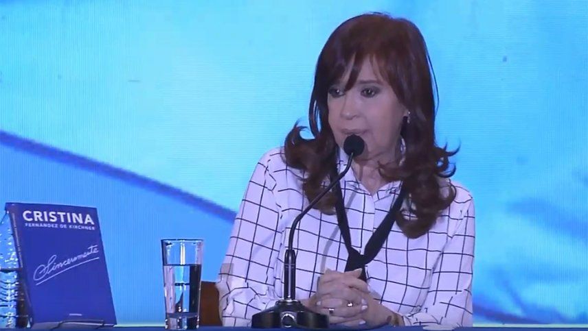 Mirá en vivo el discurso de Cristina Fernández de Kirchner, en San Martín