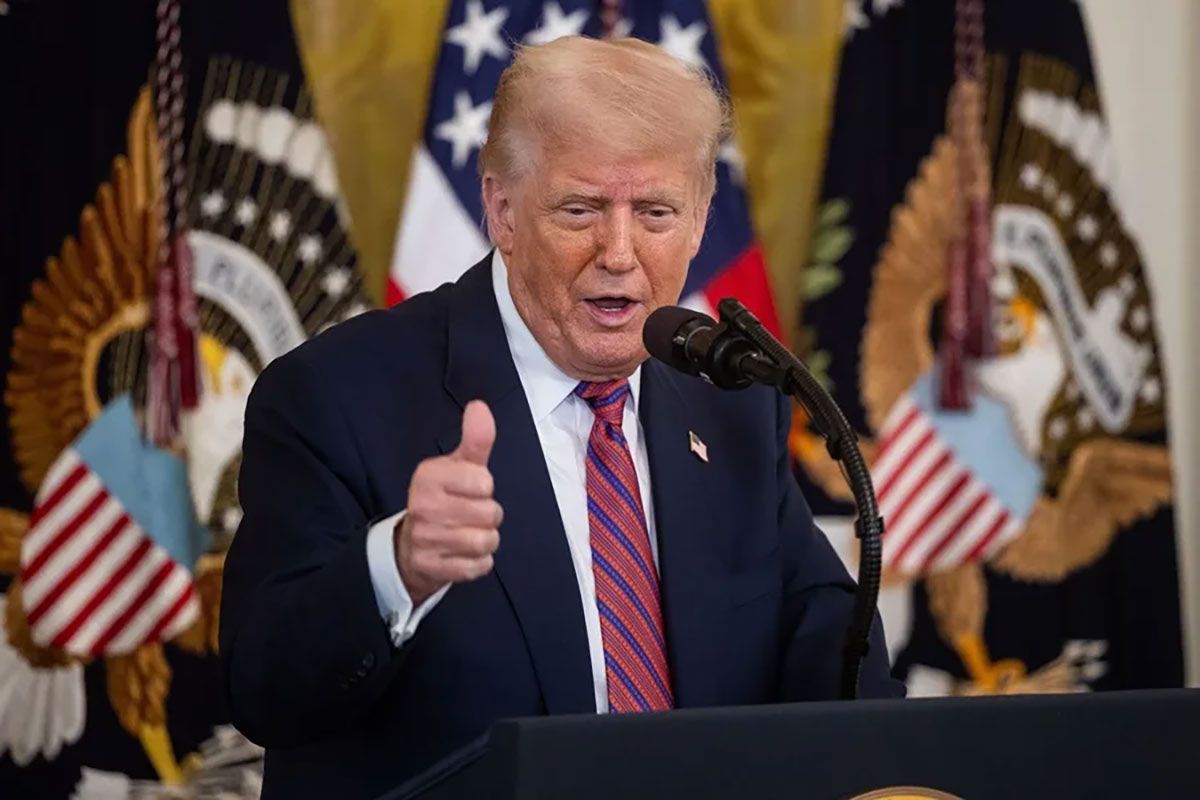 El presidente de Estados Unidos
