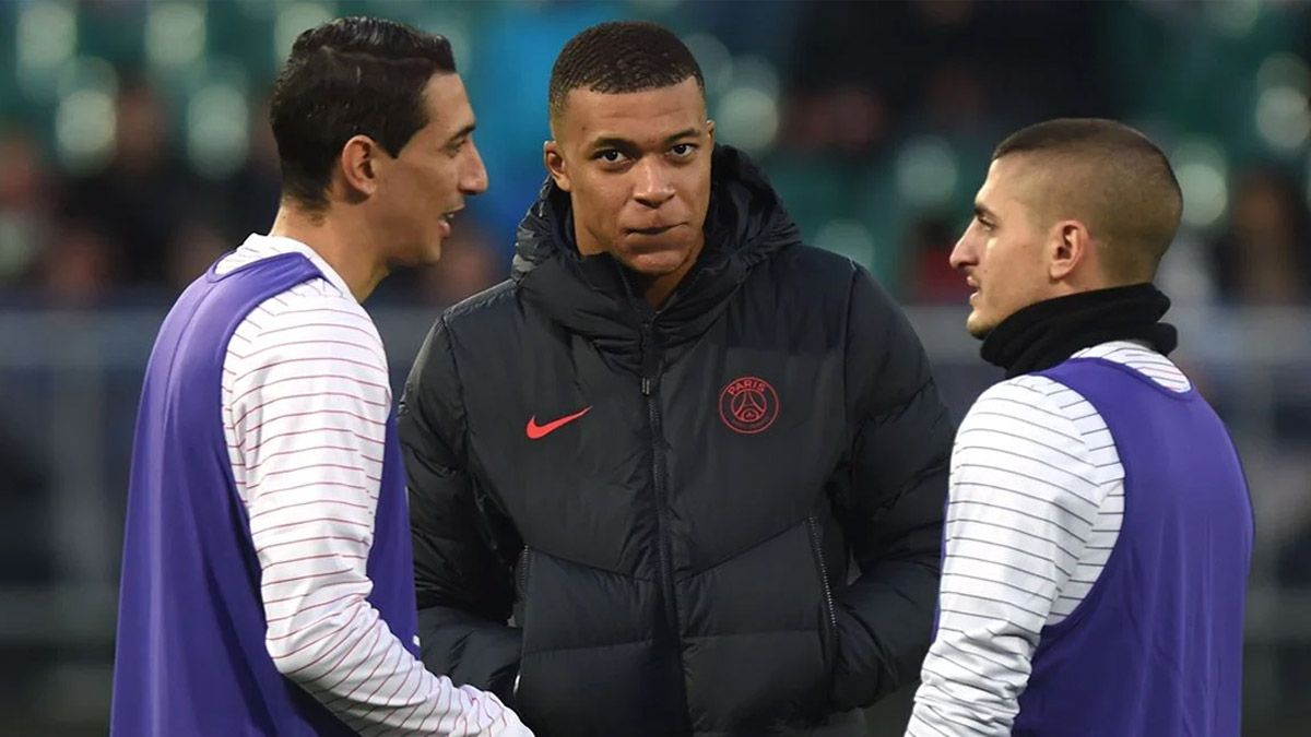 Kylian Mbappé sigue teniendo actitudes egoístas, como las que sufrió Ángel Di María un tiempo atrás.
