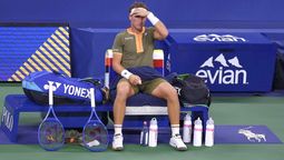 El tenista Casper Ruud se quejó en pleno US Open.