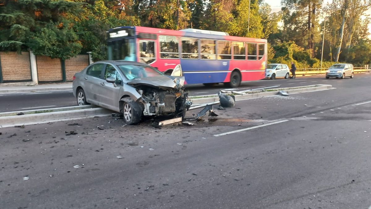 Un conductor causó un accidente en la Panamericana