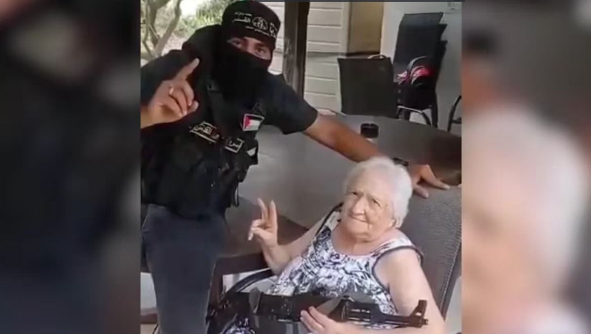 La foto que sacó el miembro de Hamás.