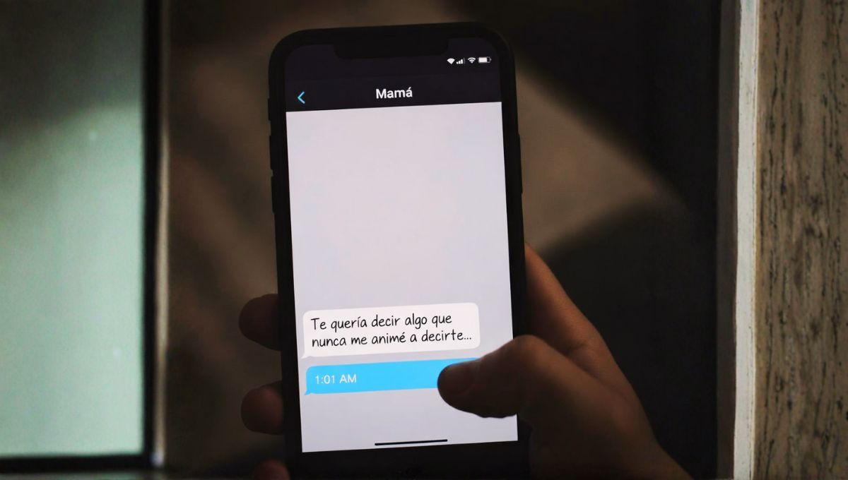 Así comienza el mensaje que la niña de 12 años le mandó a su madre. Foto ilustrativa. Así comienza el mensaje que la niña de 12 años le mandó a su madre. Foto ilustrativa.