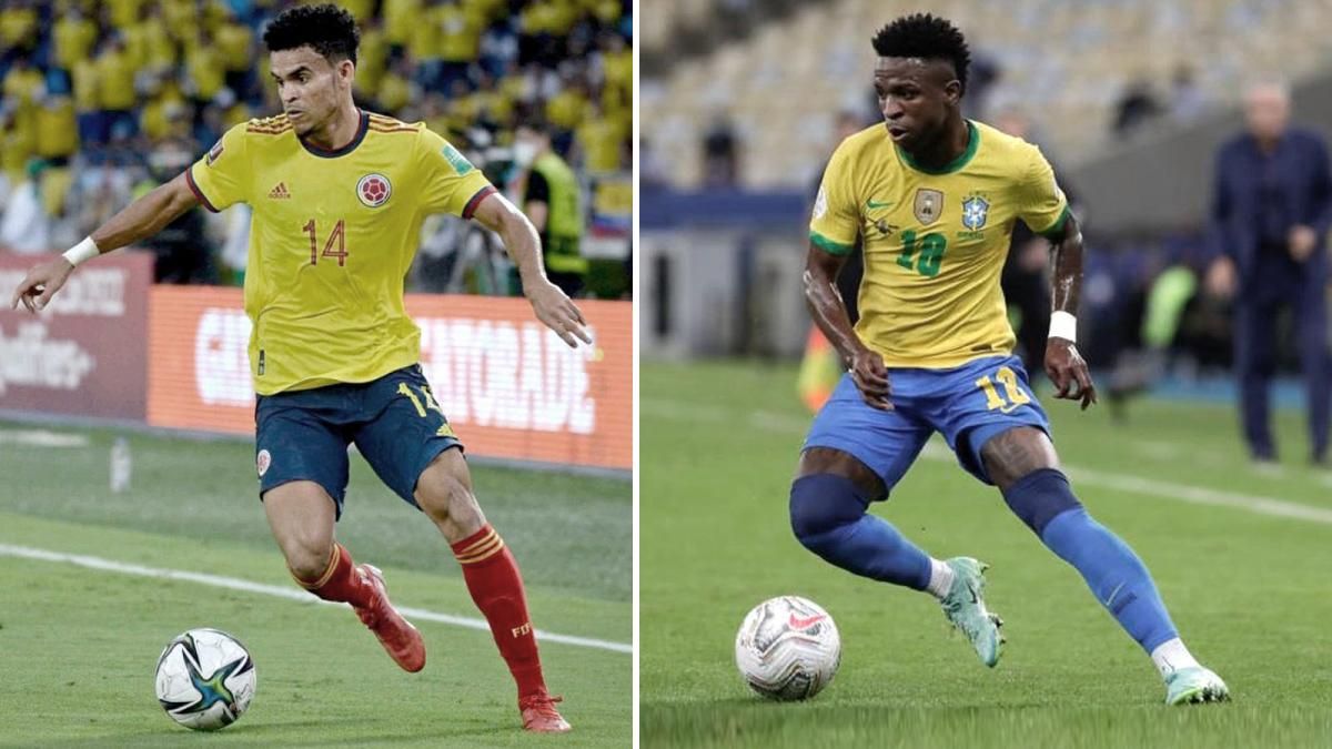 Colombia recibe a Brasil -separados por un punto- en uno de los partidos más atractivos de la quinta fecha de lkas Eliminatorias 2026.