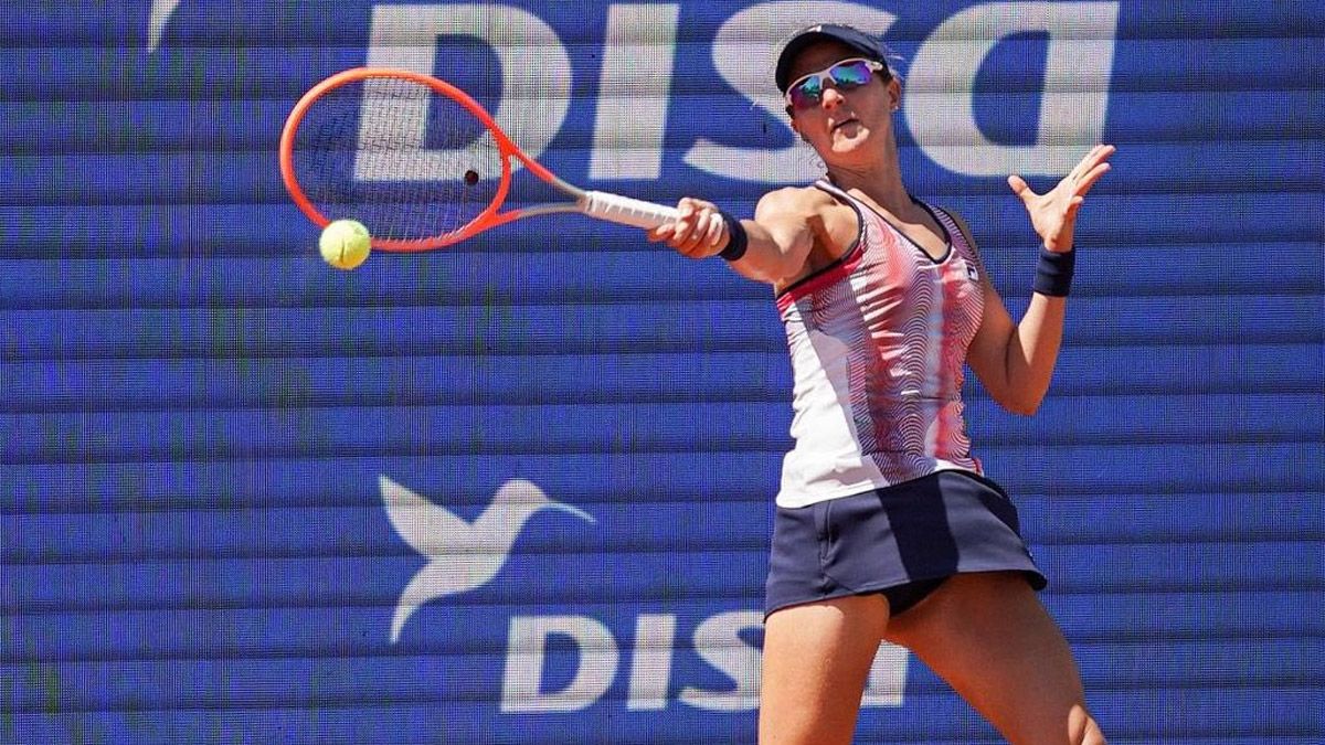 Nadia Podoroska regresó con todo luego de una larga inactividad por lesión.