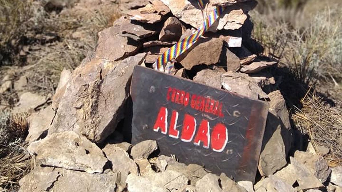 Bautizaron a un cerro con el nombre del fraile Aldao 