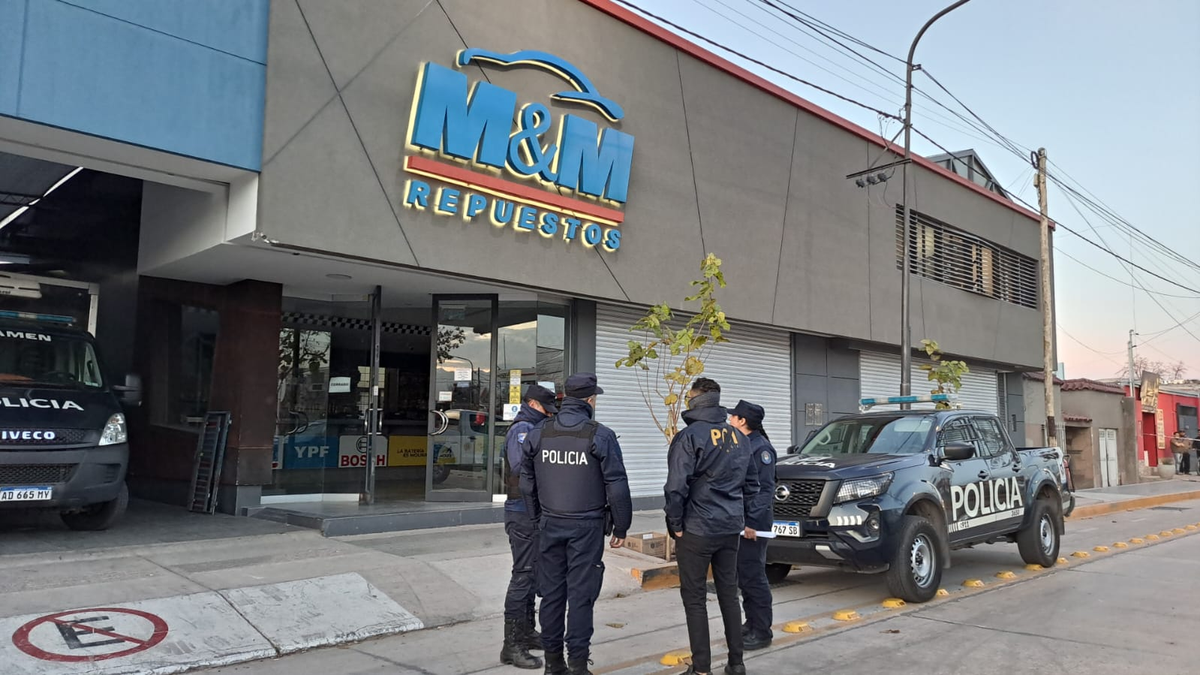 El negocio familiar fue escenario de la tragedia de los hermanos Martín.