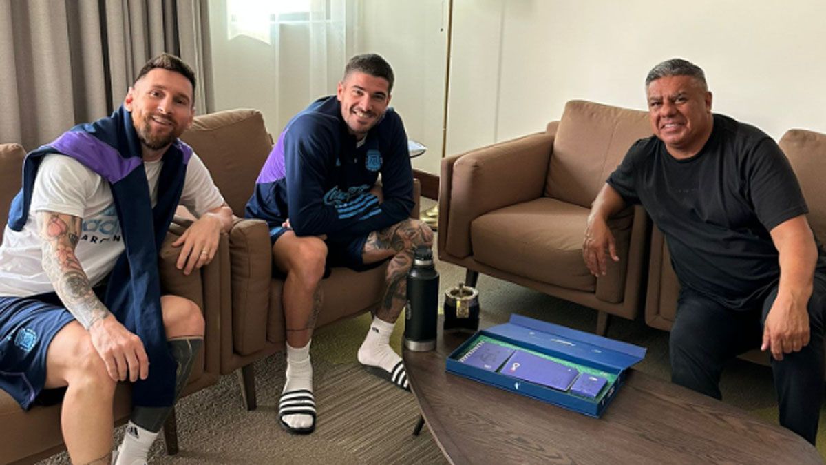 Chiqui Tapia en la intimidad de la Selección argentina en el Mundial Qatar 2022