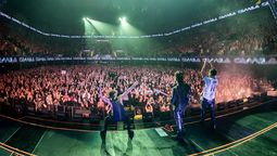 Camila llega este martes al Arena Maipú. Camila llega este martes al Arena Maipú.