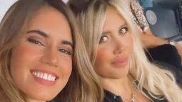 wanda nara y natacha eguia, eclipsaron a antonela roccuzzo