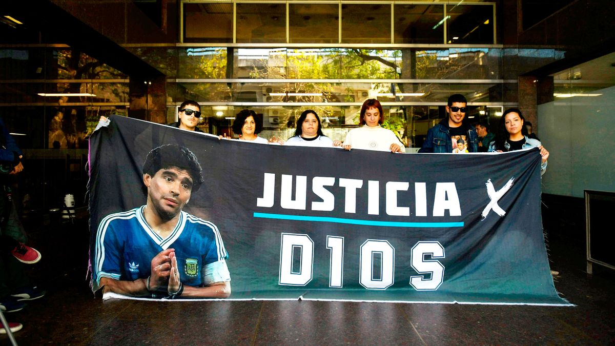 La anulación del juicio por la muerte de Diego Maradona fue tras el escándalo con la Julieta Makintach. Foto: Noticias Argentinas