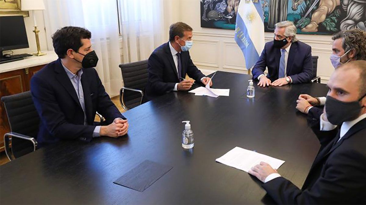 Suarez negó que haya conflicto con la Nación.