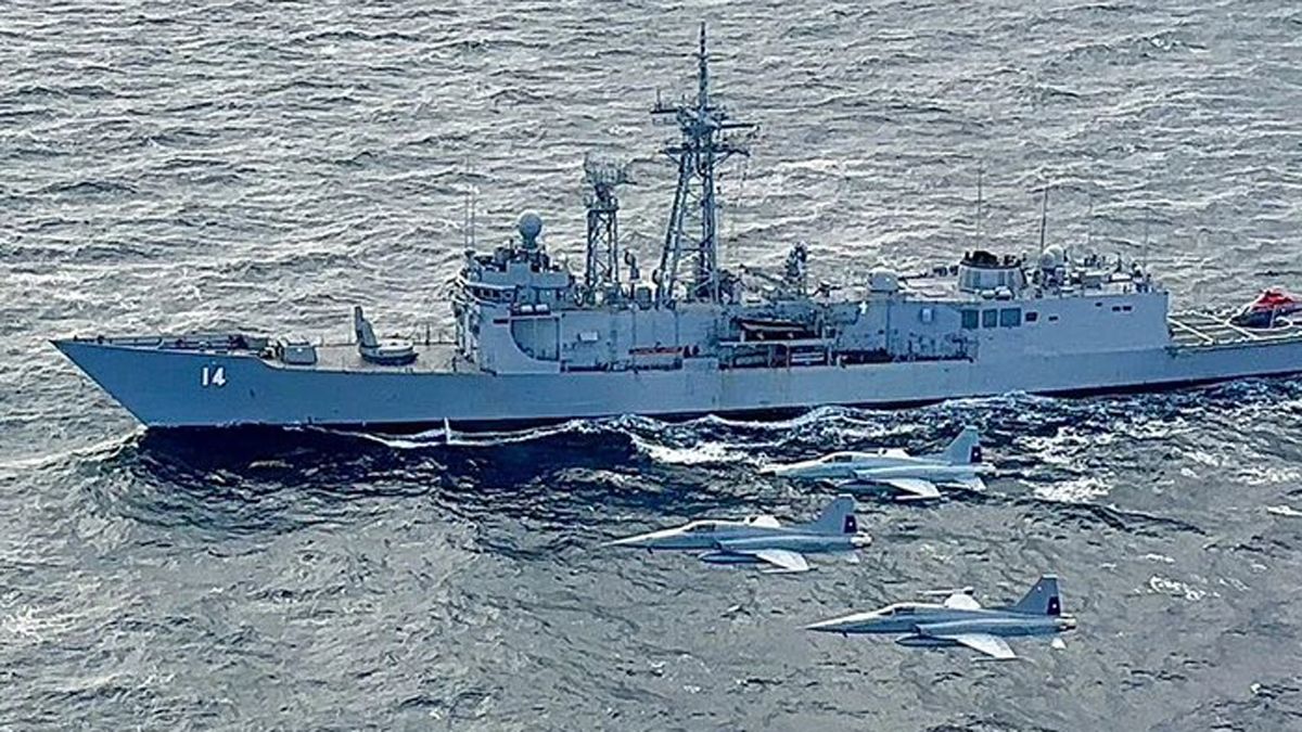 Los aviones F 5 de Chile desplegados frente a violación aérea por parte de Argentina, que fue desmentida.