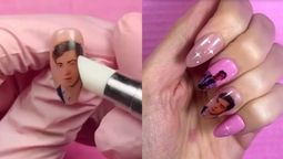 El video de la nueva tendencia en manicura inspirada en Franco Colapinto