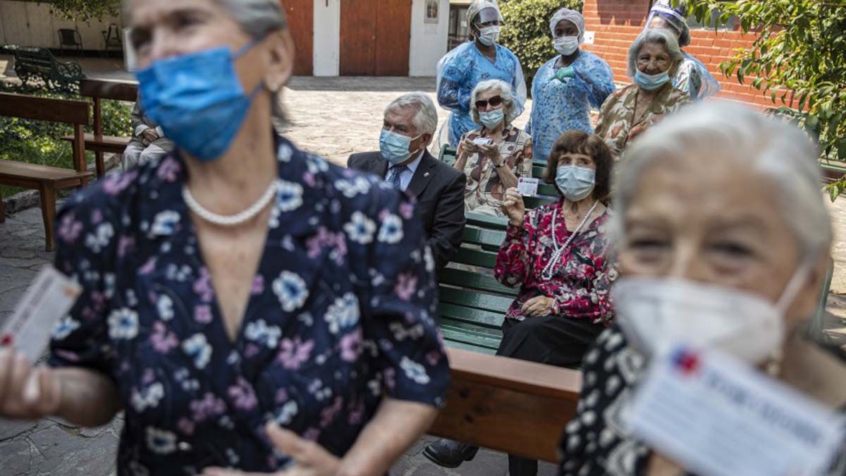 La vacunación en Chile avanza notablemente.