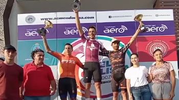 Vuelta de Mendoza 2023: Mauricio Páez ganó la 4ta. etapa en Santa Rosa