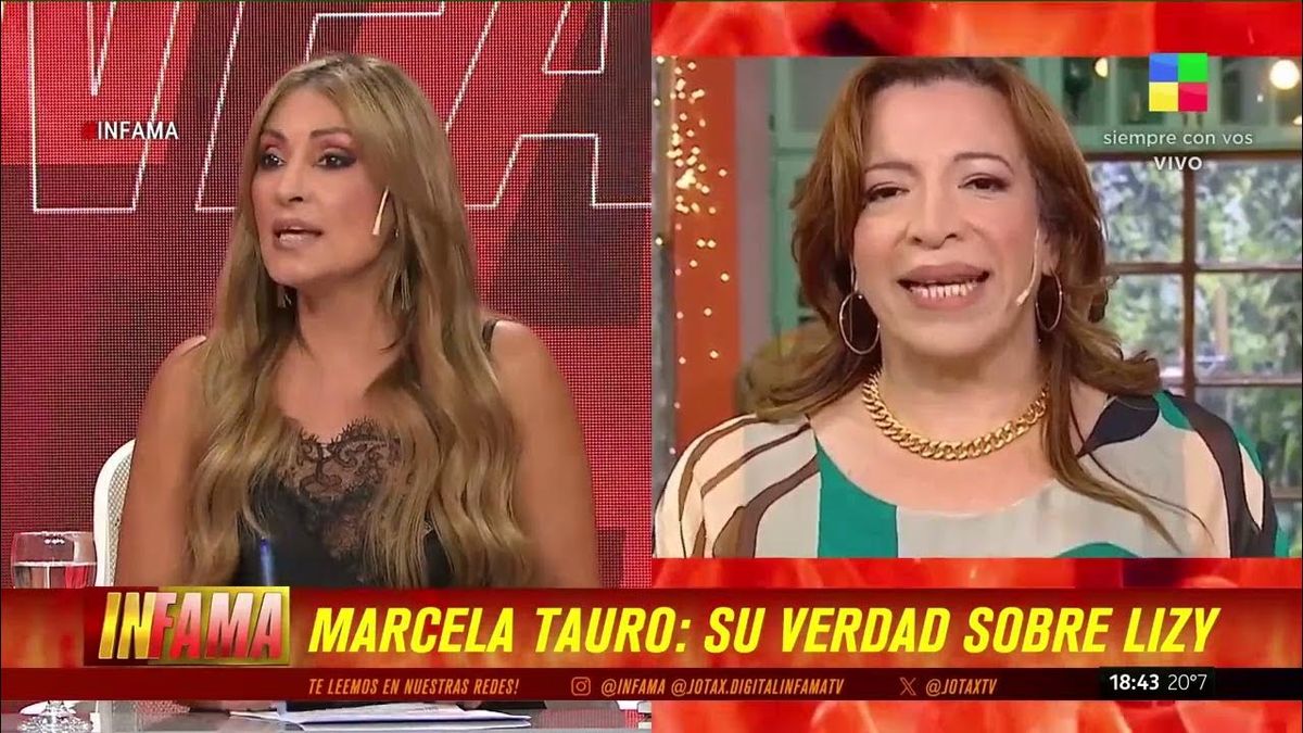 El tremendo descargo de Marcela Tauro tras las disculpas de Lizy Tagliani. El tremendo descargo de Marcela Tauro tras las disculpas de Lizy Tagliani.