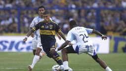 Boca enfrentó a Millonarios en La Bombonera.