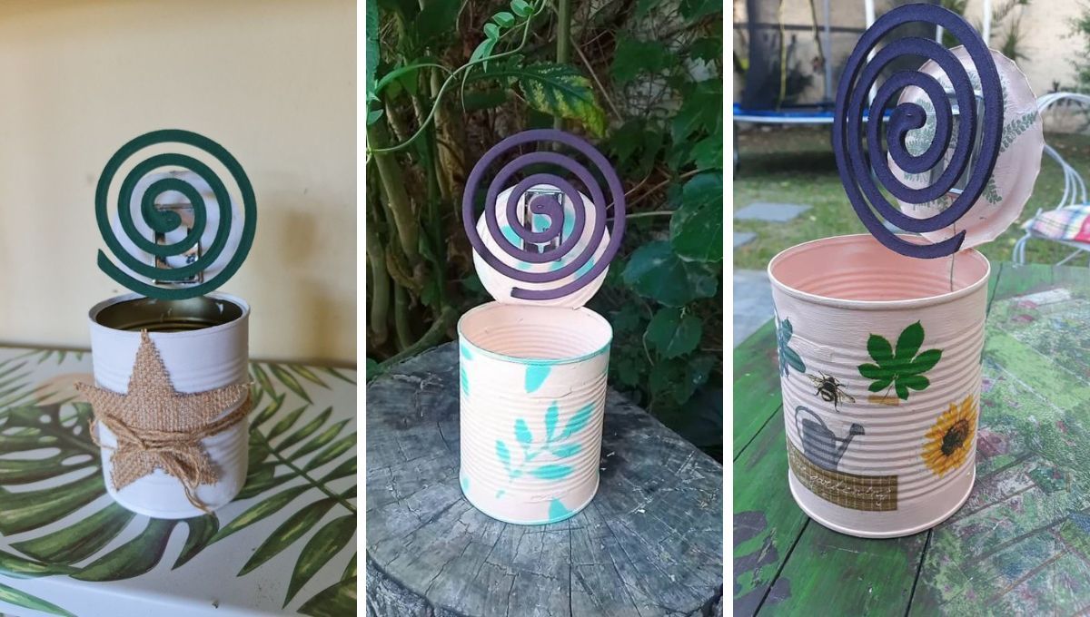 Porta espirales creados con latas de conservas. Porta espirales creados con latas de conservas. 