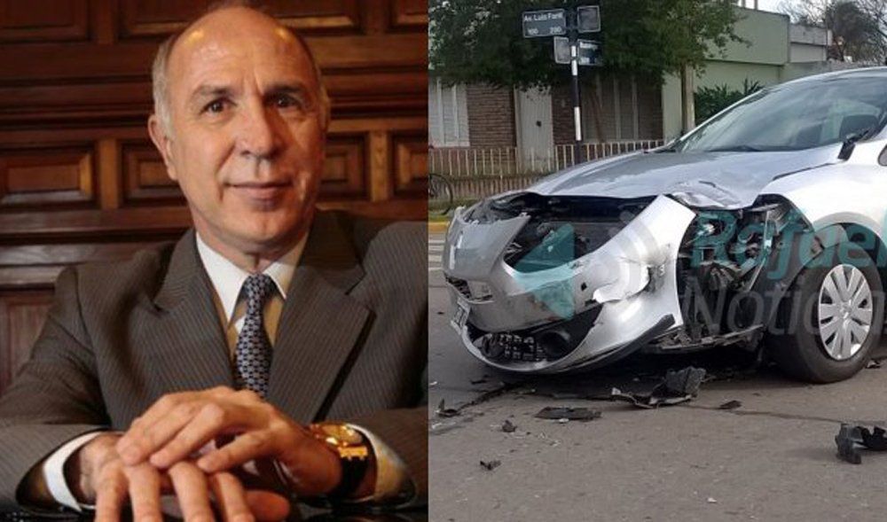 Lorenzetti tuvo un accidente de tránsito en Santa Fe y hay un motociclista en estado crítico