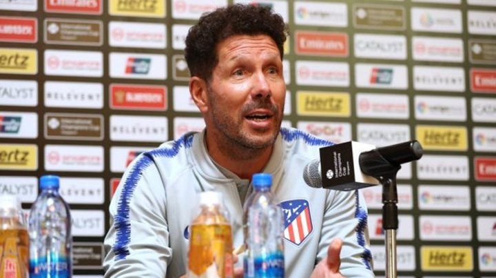 Simeone dio la cara: admitió que el audio era suyo y eligió entre Messi y Cristiano