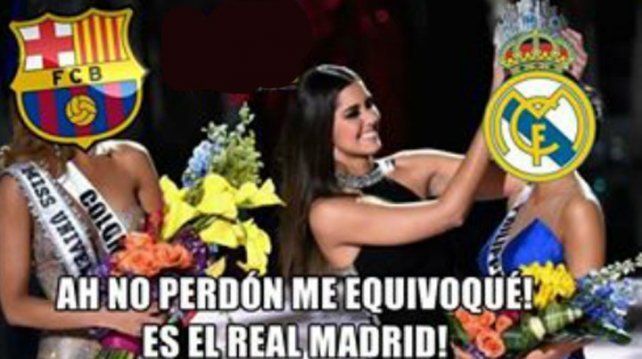 Los memes que el Real Madrid le dedicó al Barcelona