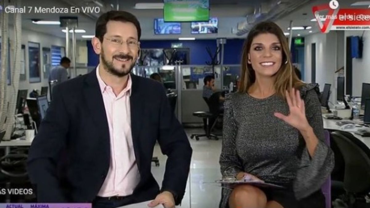 Pablo Gerardi y Ornella Ferrara, cuando conducían juntos Desde la Redacción.