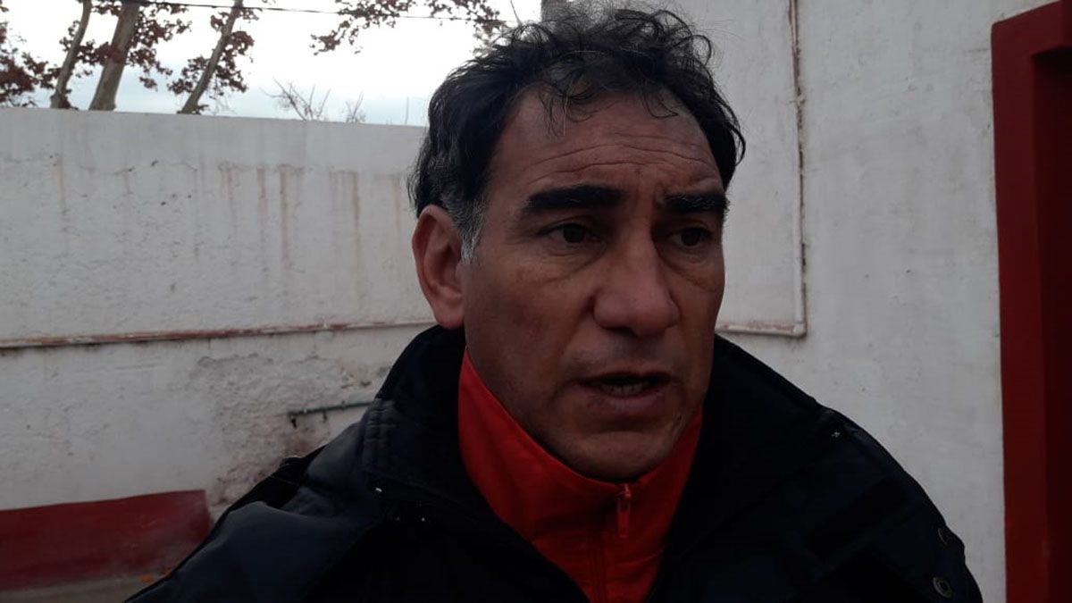 Darío Alaniz se fue con mucha bronca por la derrota