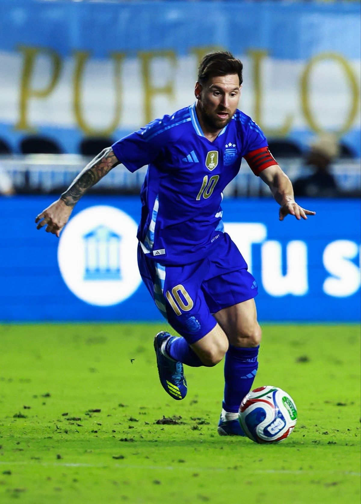 Lionel Messi volvi&oacute; a jugar con la Selecci&oacute;n argentina.&nbsp;
