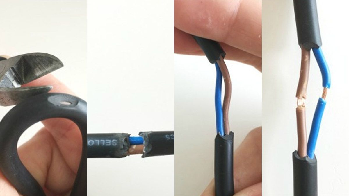 Como hacer una guirnalda de luces sin pelar cables - Paso a paso 