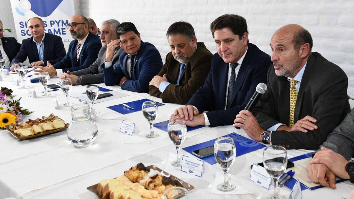 Rodolfo Vargas Arizu representó al gobierno de Mendoza en el lanzamiento del Bloque Regional Cuyo impulsado por la CAME.