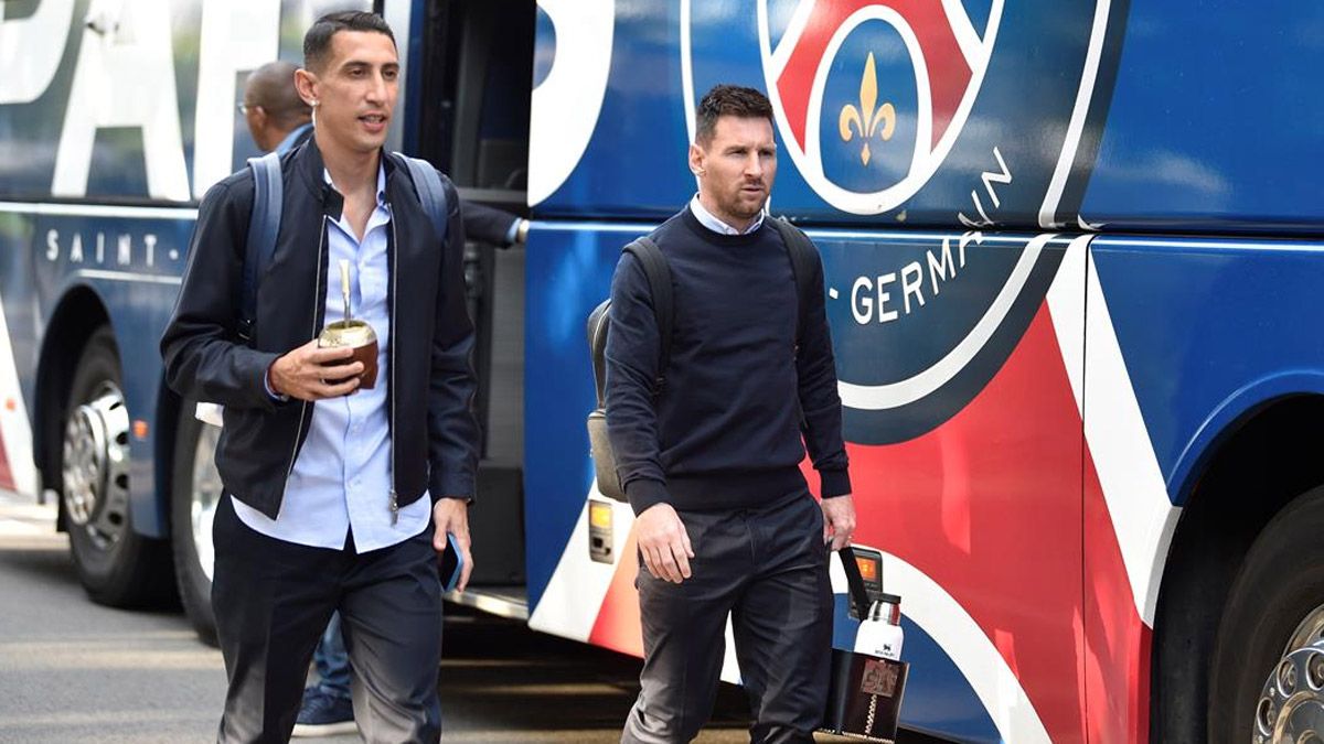Ángel Di María y Lionel Messi, piezas claves del PSG.